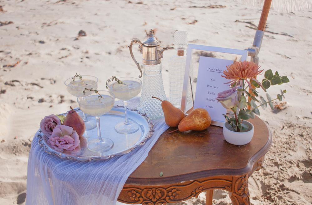 Rachel Christopherson Santa Barbara Boho Beach Elopement Wedding Bride and Groom