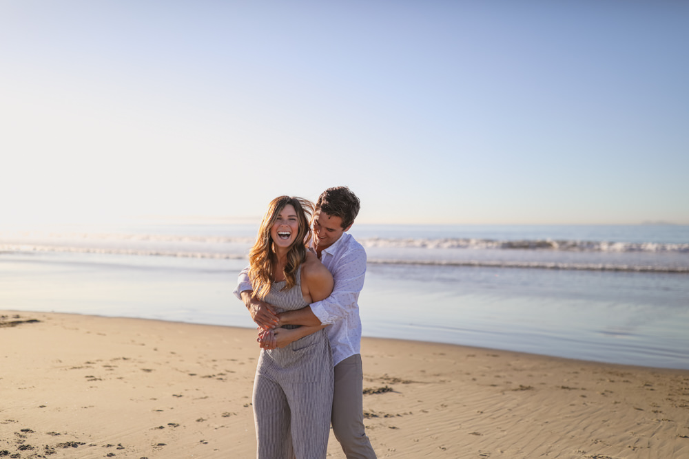 Rachel Christopherson Photos Coronado San Diego Engagement Messy Ocean Hair