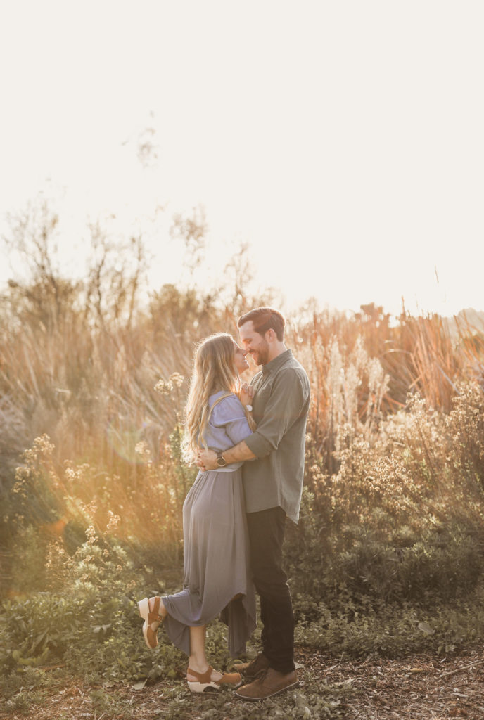 Rachel Christopherson San Diego Wedding Anniversary Photos  Nose Nuzzle