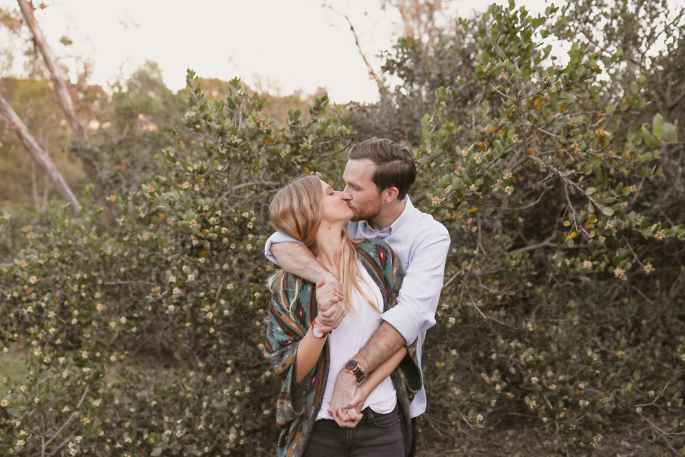Rachel Christopherson San Diego Wedding Anniversary Photos Hug Behind