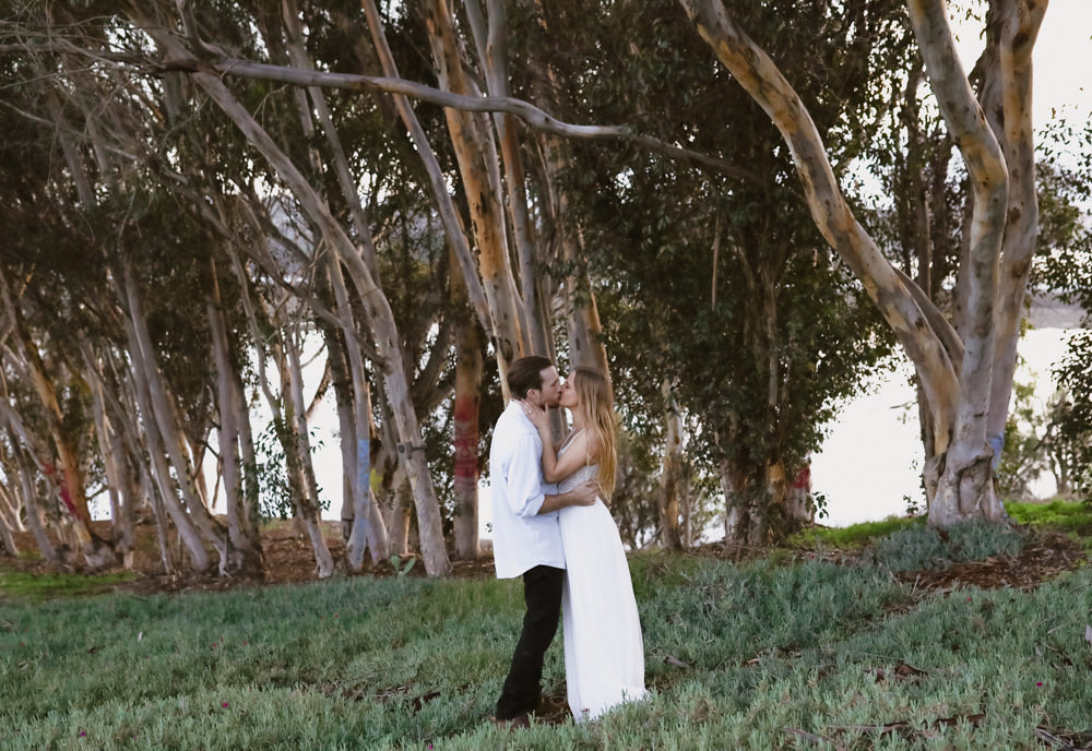 Rachel Christopherson San Diego Wedding Anniversary Photos Fairytale Kiss