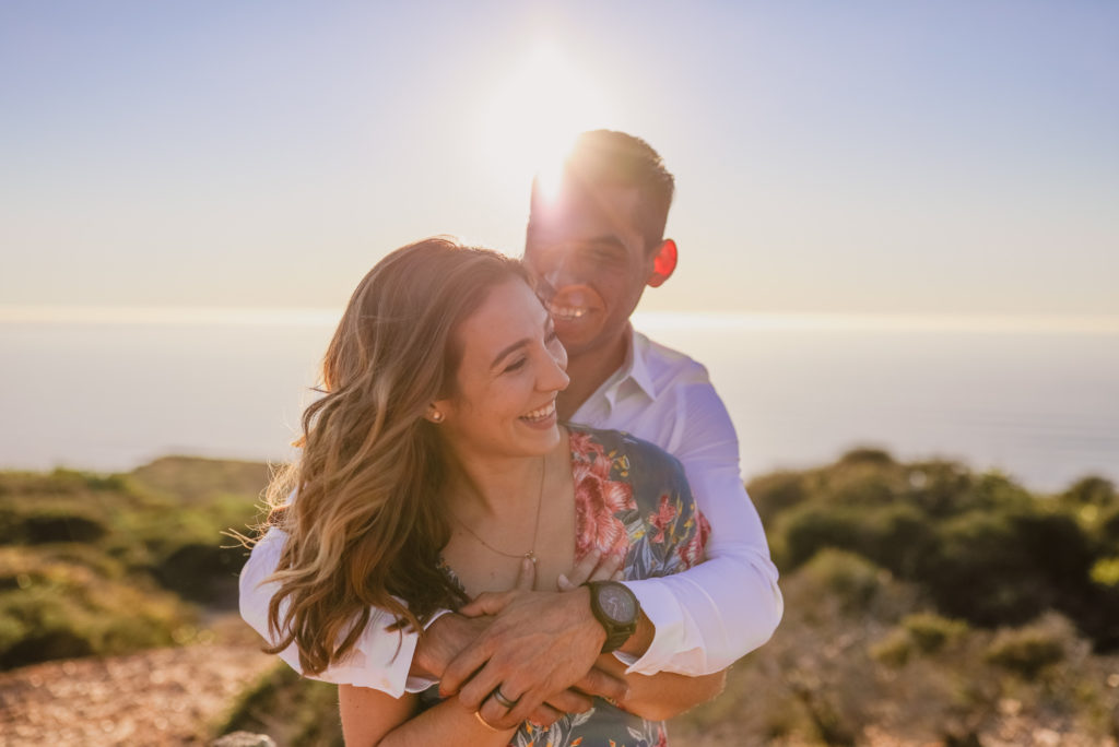 Rachel Christopherson Torrey Pines San Diego Engagement ocean laughter