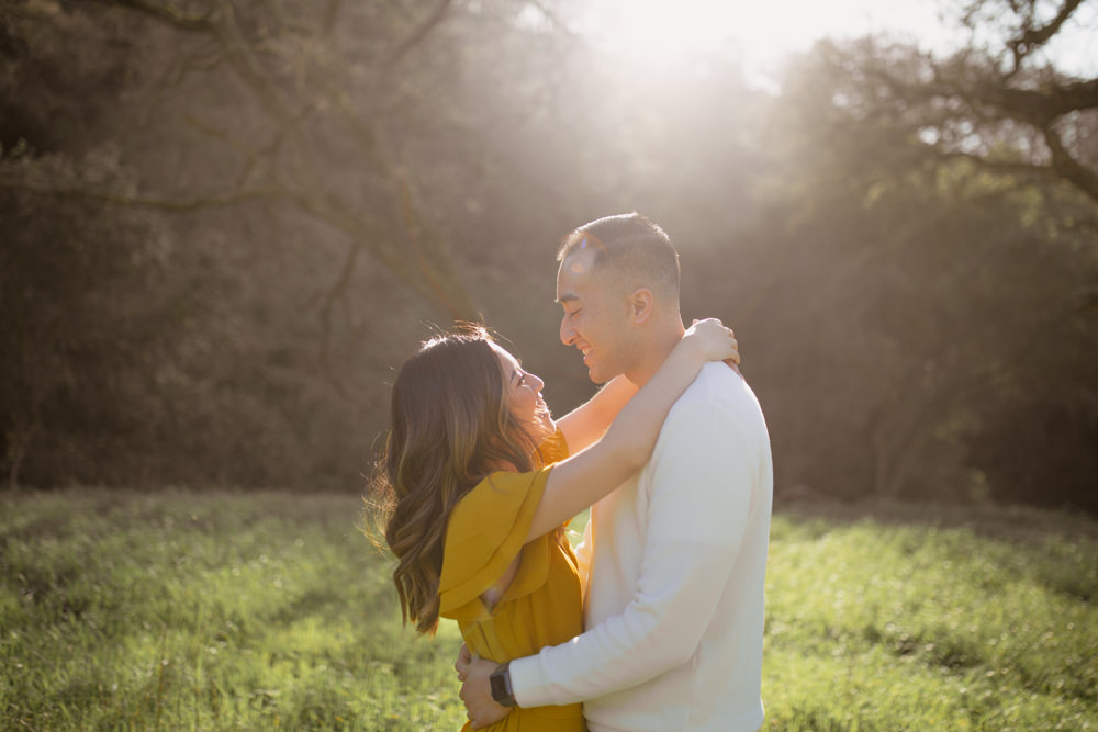 Rachel Christopherson Walnut Creek Mount Diablo Engagement Filtered Light