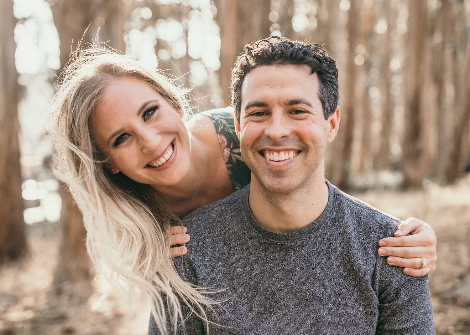 San Francisco Lovers Lane Engagement Session couples posing inspo engagement session outfit Inspo free spirit engagement photos wild and free engagement session bay area bride Rachel christopherson Photography