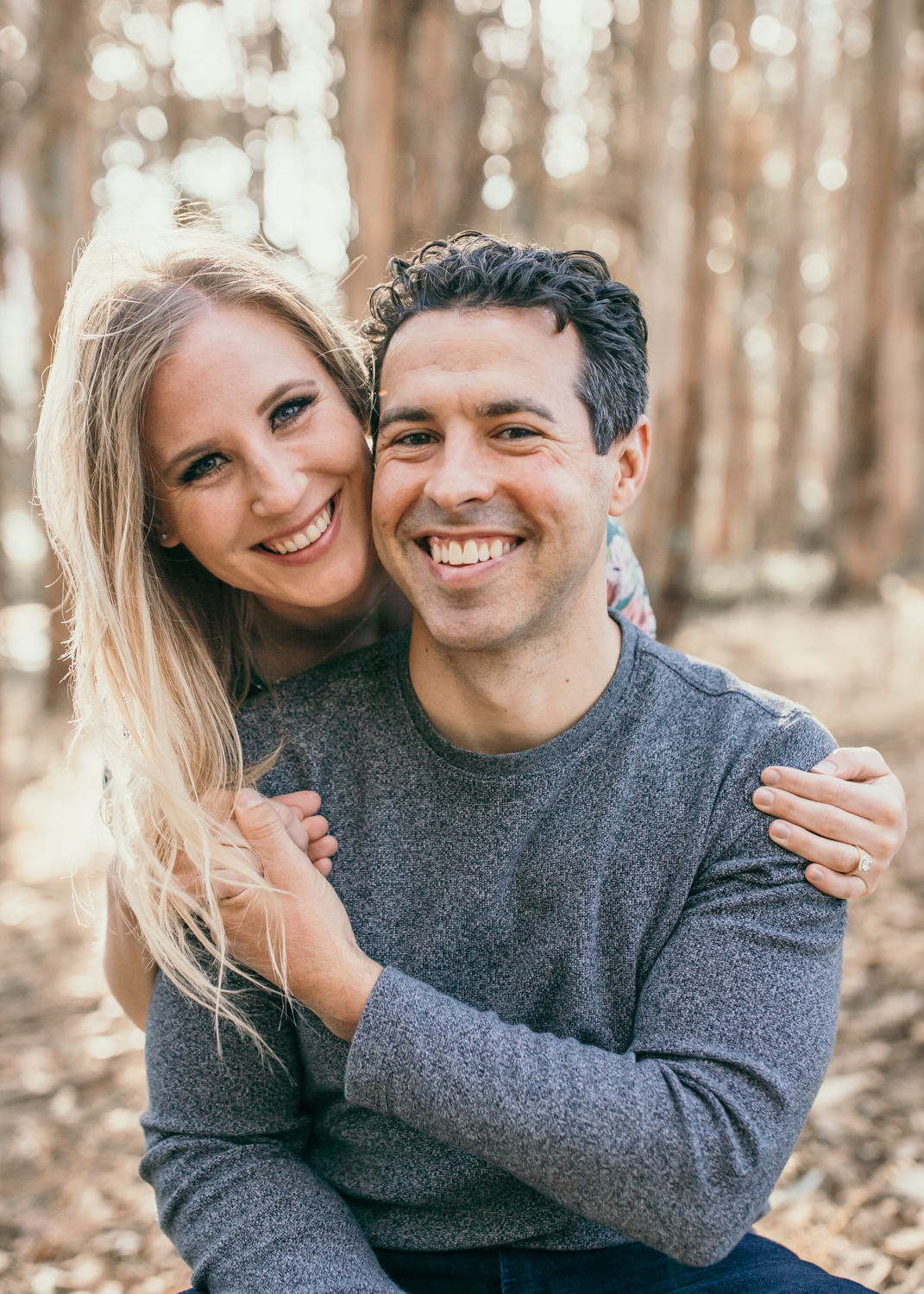 San Francisco Presidio CA Lovers Lane Engagement Session couples posing inspo engagement session outfit Inspo free spirit engagement photos wild and free engagement session bay area bride Rachel christopherson Photography