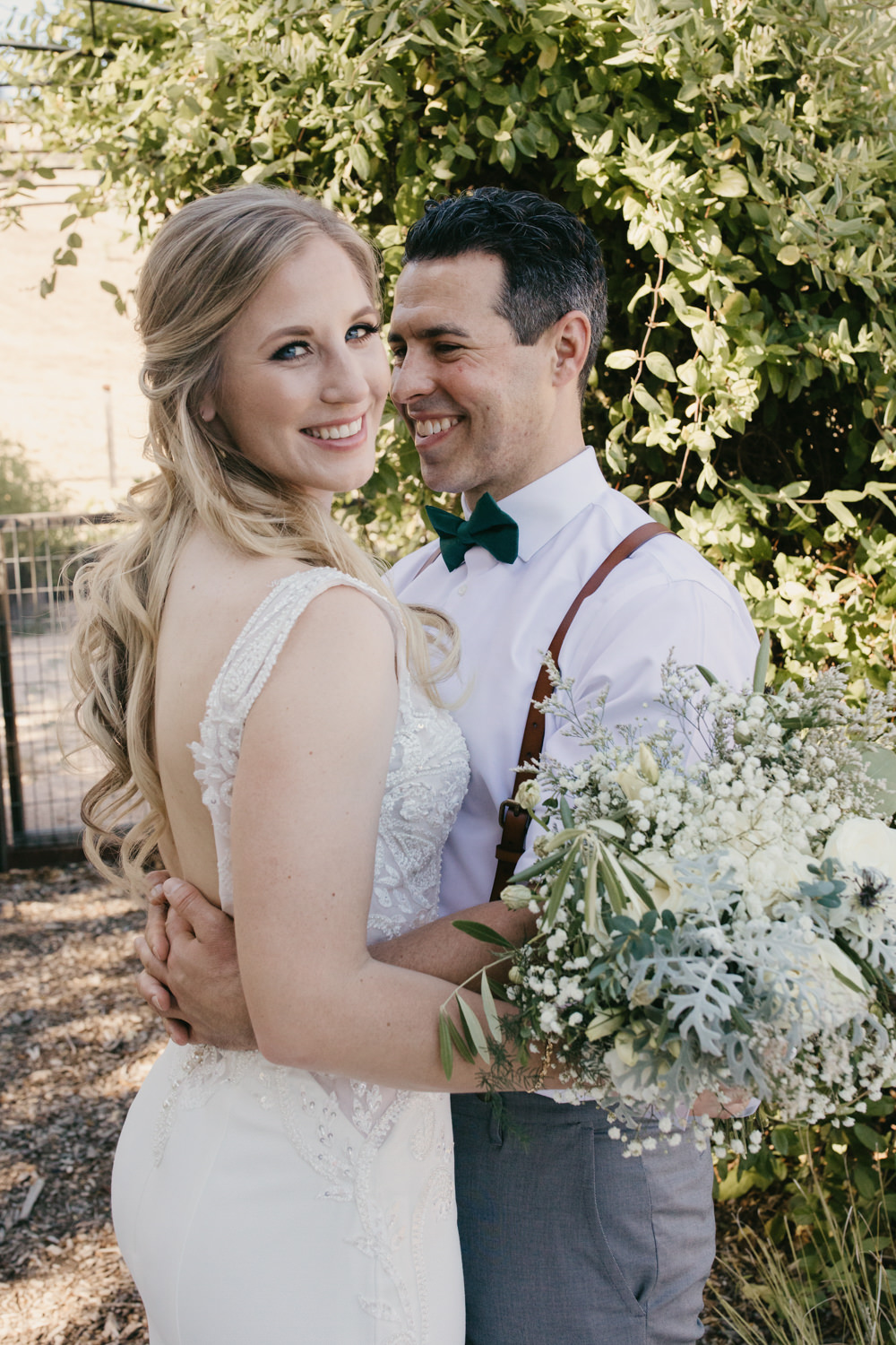 Sonoma micro wedding / winery micro wedding / Sonoma elopement / Sonoma intimate wedding / Sonoma California micro wedding / villa estate wedding / how to have a micro wedding / tips for planning a micro wedding / best places to have a micro wedding in Northern California / Rachel Christopherson Photography  / bride and groom garden photos / bride and groom garden wedding