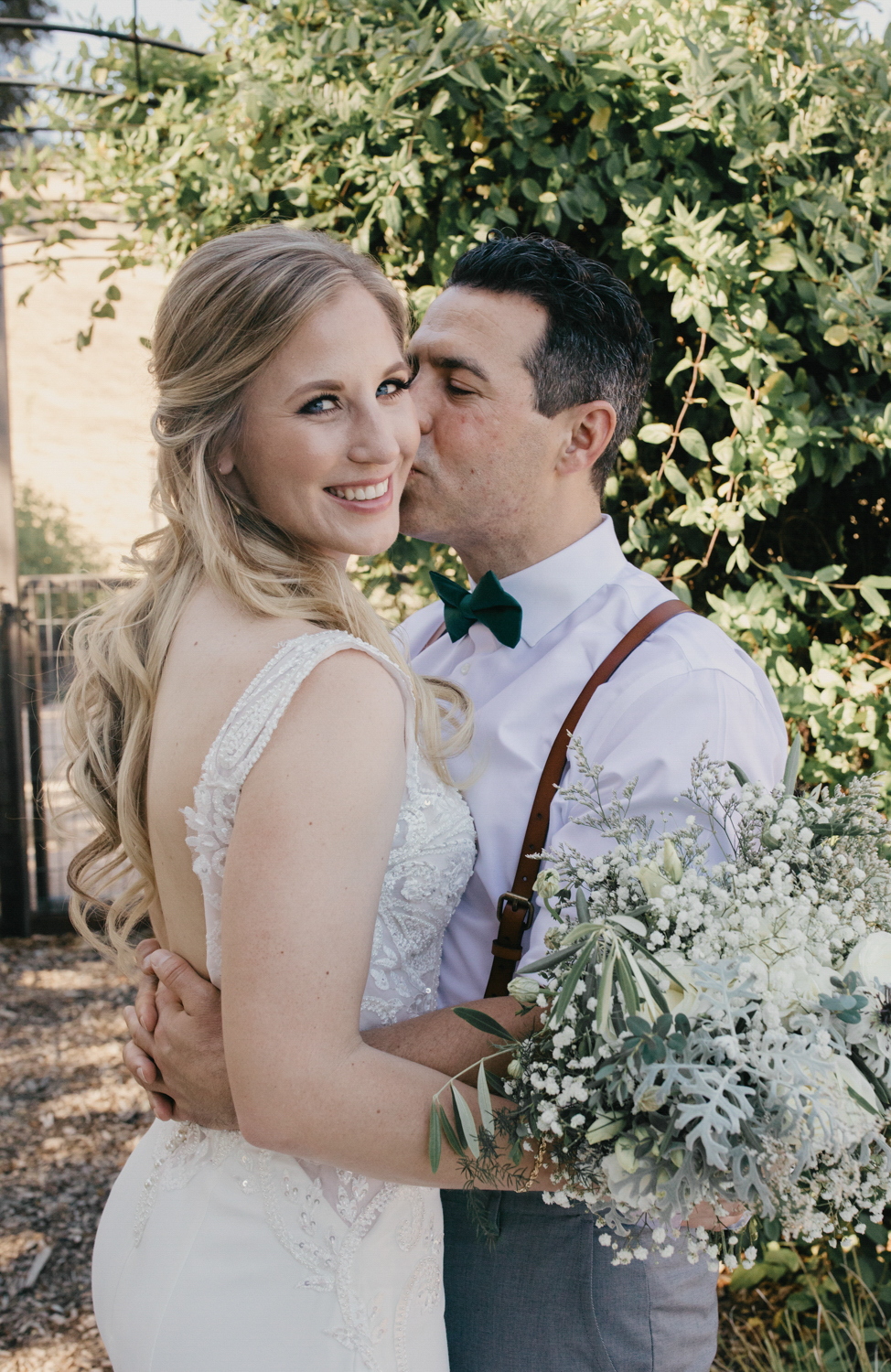 Sonoma micro wedding / winery micro wedding / Sonoma elopement / Sonoma intimate wedding / Sonoma California micro wedding / villa estate wedding / how to have a micro wedding / tips for planning a micro wedding / best places to have a micro wedding in Northern California / Rachel Christopherson Photography  / bride and groom garden photos / bride and groom garden wedding
