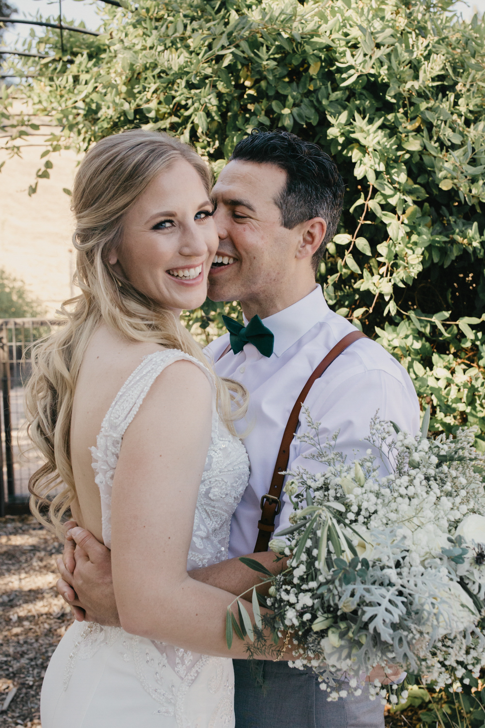 Sonoma micro wedding / winery micro wedding / Sonoma elopement / Sonoma intimate wedding / Sonoma California micro wedding / villa estate wedding / how to have a micro wedding / tips for planning a micro wedding / best places to have a micro wedding in Northern California / Rachel Christopherson Photography  / bride and groom garden photos / bride and groom garden wedding
