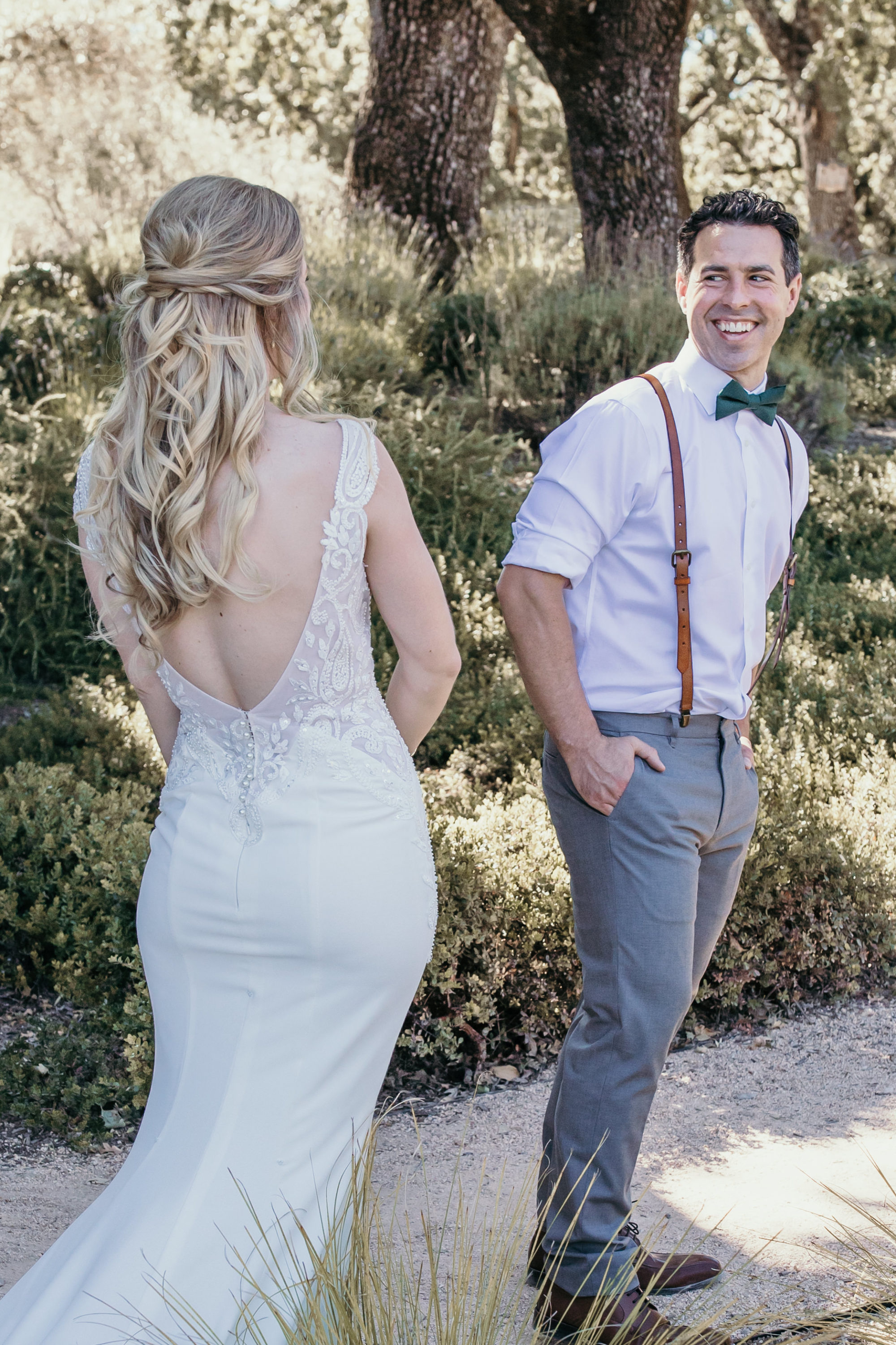 Sonoma micro wedding / winery micro wedding / Sonoma elopement / Sonoma intimate wedding / Sonoma California micro wedding / villa estate wedding / how to have a micro wedding / tips for planning a micro wedding / best places to have a micro wedding in Northern California / Rachel Christopherson Photography  / bride and groom first look