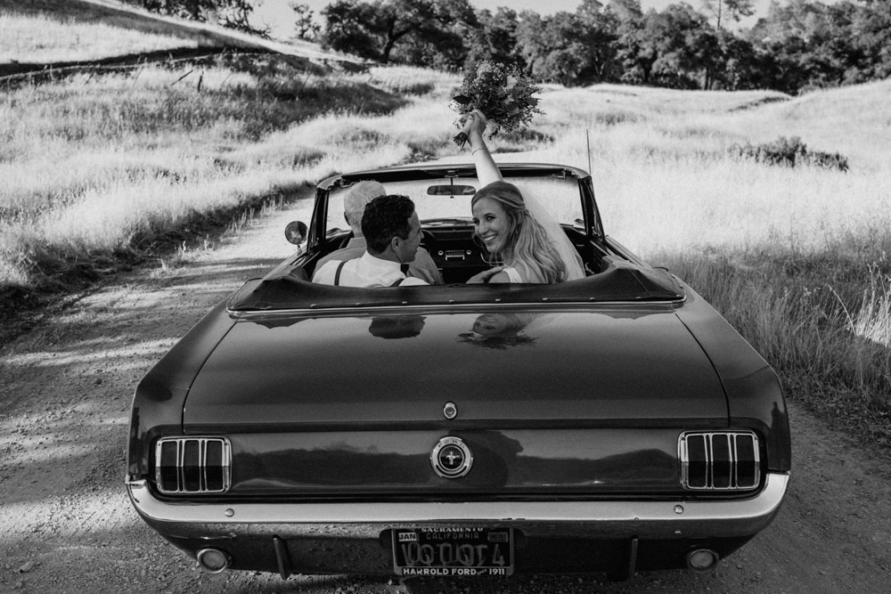Sonoma micro wedding / winery micro wedding / Sonoma elopement / Sonoma intimate wedding / Sonoma California micro wedding / villa estate wedding / how to have a micro wedding / tips for planning a micro wedding / best places to have a micro wedding in Northern California / Rachel Christopherson Photography  / wedding vintage car / vintage red mustang at wedding 