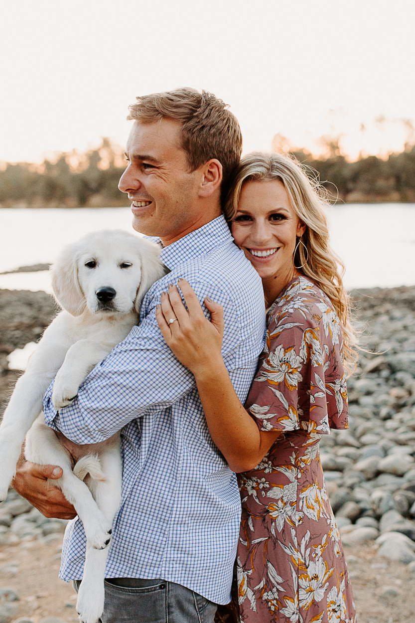 Sacramento engagement photos / sacramento engagement session / sacramento fall engagement photos / best sacramento engagement photo locations / sacramento engagement session locations / sacramento field photos / sacramento engagement photographer / sacramento wedding photographer / sacramento field engagements photos / sacramento golden field engagement photos / where to take engagement photos in sacramento / sacramento engagement photo inspo / folsom engagement session / folsom field engagement session / engagement photo outfit inspo / engagement outfit inspo / what to wear for your engagement session / rachel christopherson photography / engagement photos with puppy / puppy engagement photos / engagement session with dog / engagement photo with dogs