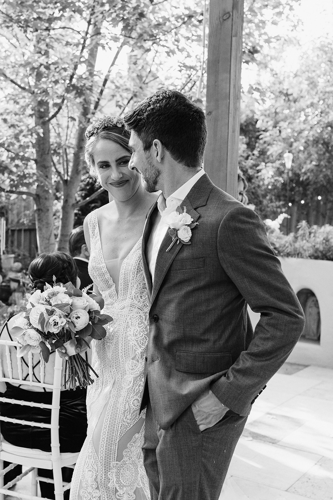 Bride and groom ceremony exit  /  Micro wedding / backyard wedding inspo / backyard wedding / intimate wedding / backyard micro wedding backyard elopement /sacramento micro wedding photography / norcal elopement / backyard garden wedding / garden micro wedding / boho backyard wedding / california micro wedding / norcal micro wedding / sacramento micro wedding / california elopement / sacramento wedding photographer 