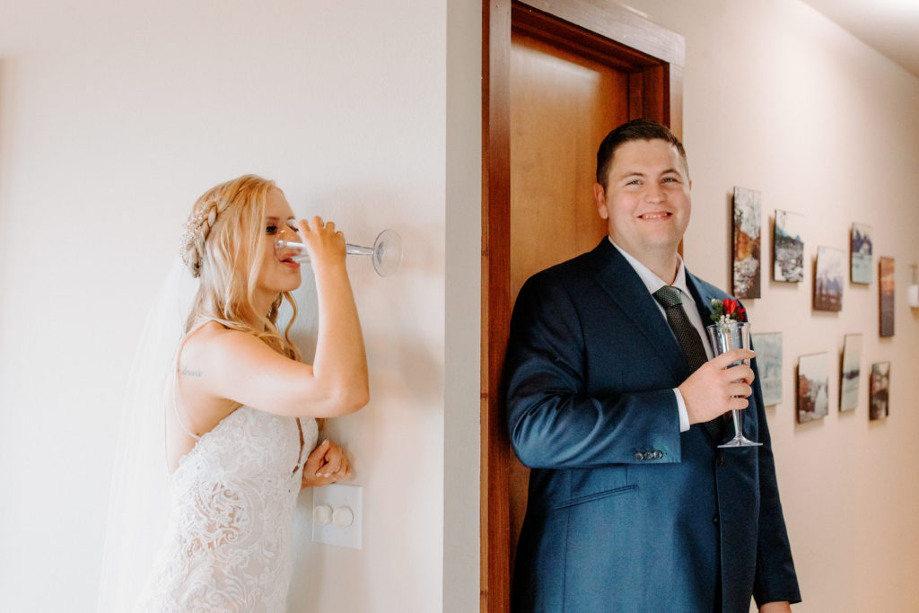 bride and groom toast, best places to elope in california, norcal elopement, northern california elopement, elopement inspo, california coast elopement, Rachel Christopherson Photography