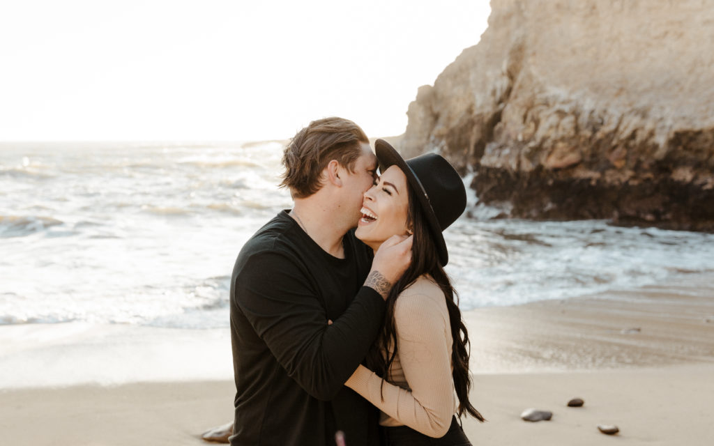 Rachel Christopherson Wedding and Elopement Photographer, santa cruz wedding photographer, Santa cruz engagement, santa cruz, big sur engagement photos, california beach engagement photos, california beach cliffs engagement, best places for engagement photos in northern california, best beaches for engagement photos in california, northern california engagement photos, california beach engagement photos, what to wear for engagement pictures, engagement photo outfit ideas