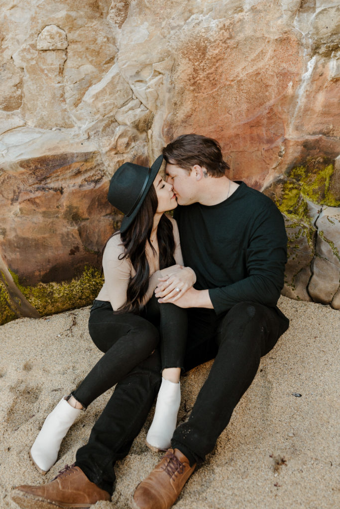 Rachel Christopherson Wedding and Elopement Photographer, santa cruz wedding photographer, Santa cruz engagement, santa cruz, big sur engagement photos, california beach engagement photos, california beach cliffs engagement, best places for engagement photos in northern california, best beaches for engagement photos in california, northern california engagement photos, california beach engagement photos, what to wear for engagement pictures, engagement photo outfit ideas