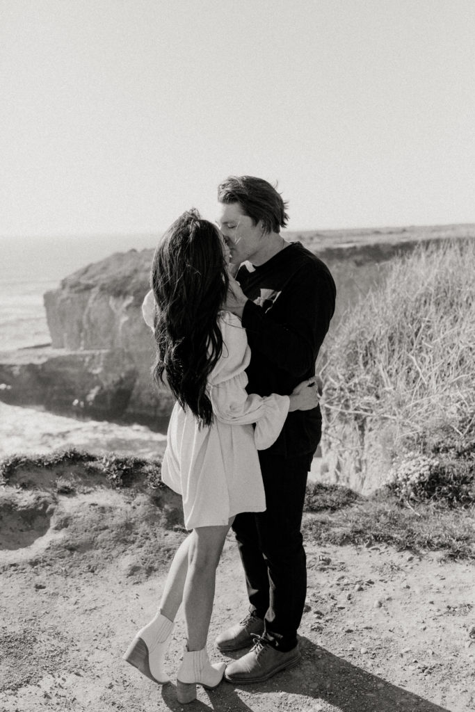 Rachel Christopherson Wedding and Elopement Photographer, santa cruz wedding photographer, Santa cruz engagement, santa cruz, big sur engagement photos, california beach engagement photos, california beach cliffs engagement, best places for engagement photos in northern california, best beaches for engagement photos in california, northern california engagement photos, california beach engagement photos, what to wear for engagement pictures, engagement photo outfit ideas