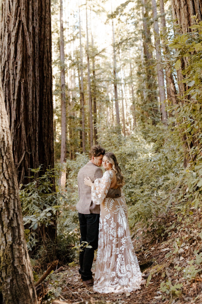 California Redwoods wedding, Santa cruz wedding, santa cruz elopement, santa cruz wedding photographer, big sur elopement, big sur wedding, boho bride, california boho elopement, boho wedding dress, best places to elope in California, California elopement, California forest elopement, boho bride inspo, santa cruz wedding photographer, big sur wedding photographer, Rachel Christopherson Photography