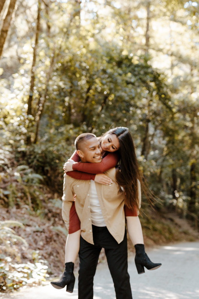 Rachel Christopherson Wedding & Elopement Photography, santa cruz wedding photographer, Santa cruz engagement, santa cruz elopement big sur engagement photos, california coastal engagement, california forest engagement, best places for engagement photos in northern california, northern california engagement photos, california forest engagement photos