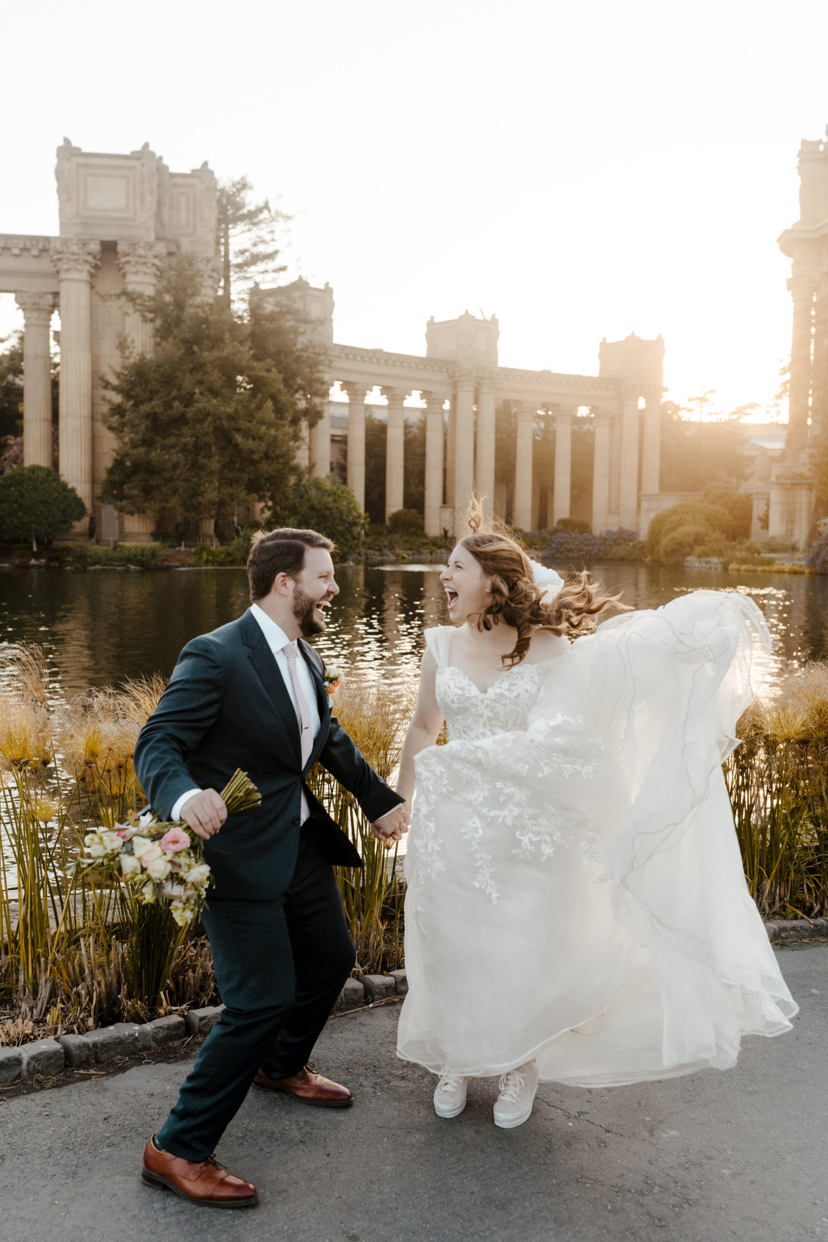 wedding, bride and groom, palace of fine arts wedding, rachel christopherson photography