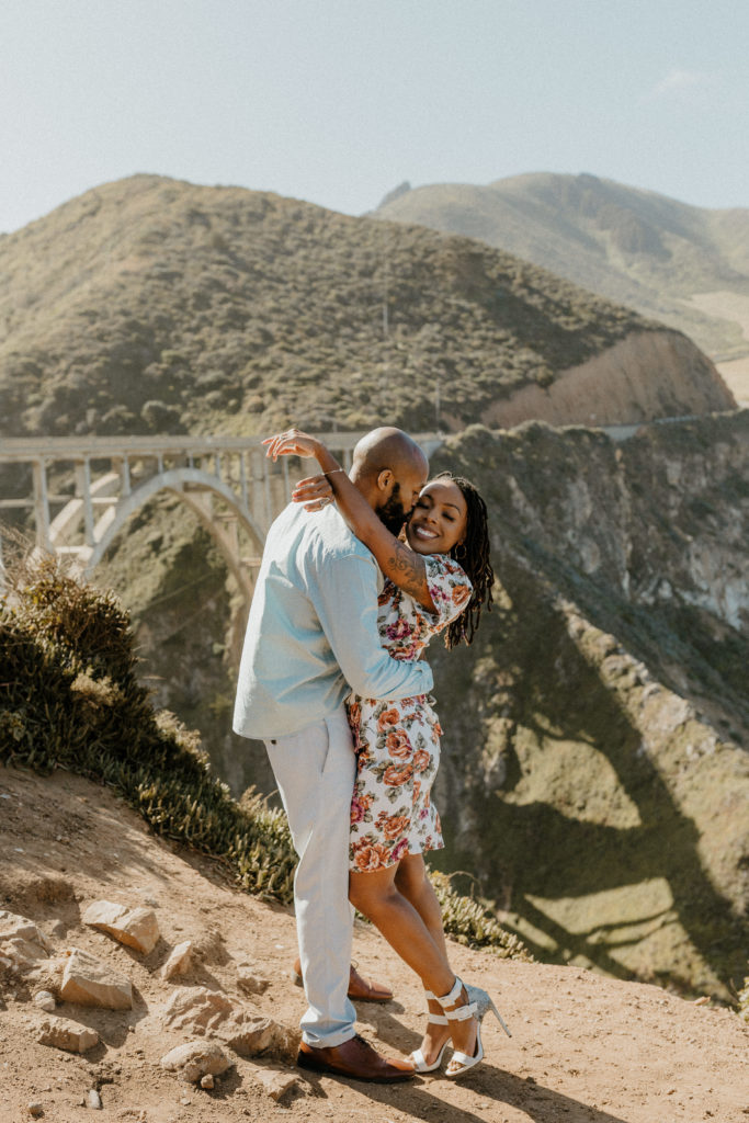 Big Sur engagement photos by Rachel Christopherson Photography /  Big Sur elopement photographer / Big Sur wedding photographer / Bixby Creek Bridge engagement photos / Garrapata state beach engagement photos / Carmel engagement photos / Monterey engagement photos / best places to take engagement photos in California / beach engagement photos 