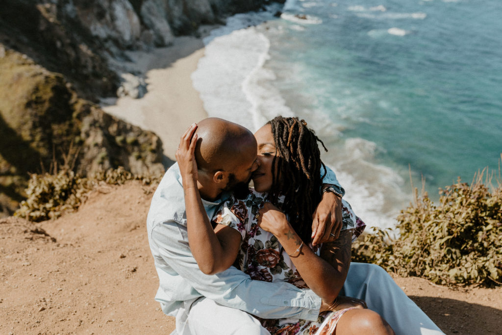 Big Sur engagement photos by Rachel Christopherson Photography /  Big Sur elopement photographer / Big Sur wedding photographer / Bixby Creek Bridge engagement photos / Garrapata state beach engagement photos / Carmel engagement photos / Monterey engagement photos / best places to take engagement photos in California / beach engagement photos 