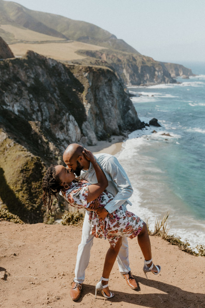 Big Sur engagement photos by Rachel Christopherson Photography /  Big Sur elopement photographer / Big Sur wedding photographer / Bixby Creek Bridge engagement photos / Garrapata state beach engagement photos / Carmel engagement photos / Monterey engagement photos / best places to take engagement photos in California / beach engagement photos 