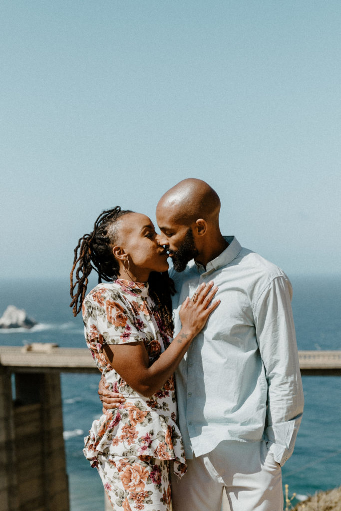 Big Sur engagement photos by Rachel Christopherson Photography /  Big Sur elopement photographer / Big Sur wedding photographer / Bixby Creek Bridge engagement photos / Garrapata state beach engagement photos / Carmel engagement photos / Monterey engagement photos / best places to take engagement photos in California / beach engagement photos 