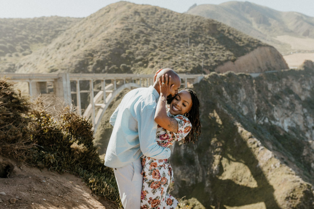 Big Sur engagement photos by Rachel Christopherson Photography /  Big Sur elopement photographer / Big Sur wedding photographer / Bixby Creek Bridge engagement photos / Garrapata state beach engagement photos / Carmel engagement photos / Monterey engagement photos / best places to take engagement photos in California / beach engagement photos 