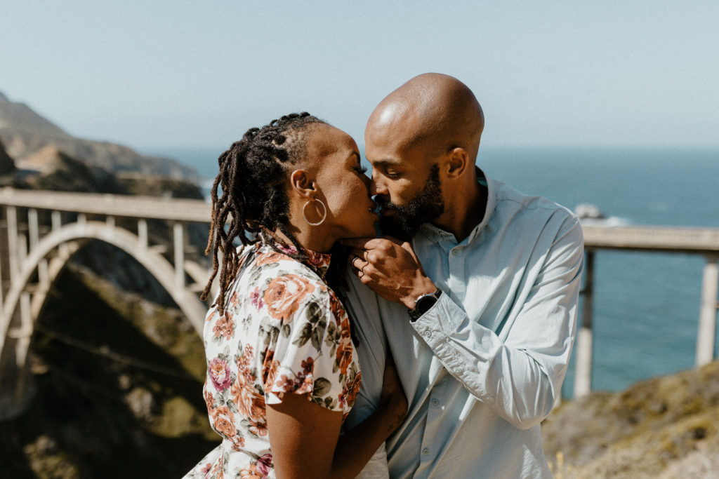 Big Sur engagement photos by Rachel Christopherson Photography /  Big Sur elopement photographer / Big Sur wedding photographer / Bixby Creek Bridge engagement photos / Garrapata state beach engagement photos / Carmel engagement photos / Monterey engagement photos / best places to take engagement photos in California / beach engagement photos 