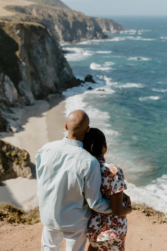 Big Sur engagement photos by Rachel Christopherson Photography /  Big Sur elopement photographer / Big Sur wedding photographer / Bixby Creek Bridge engagement photos / Garrapata state beach engagement photos / Carmel engagement photos / Monterey engagement photos / best places to take engagement photos in California / beach engagement photos 