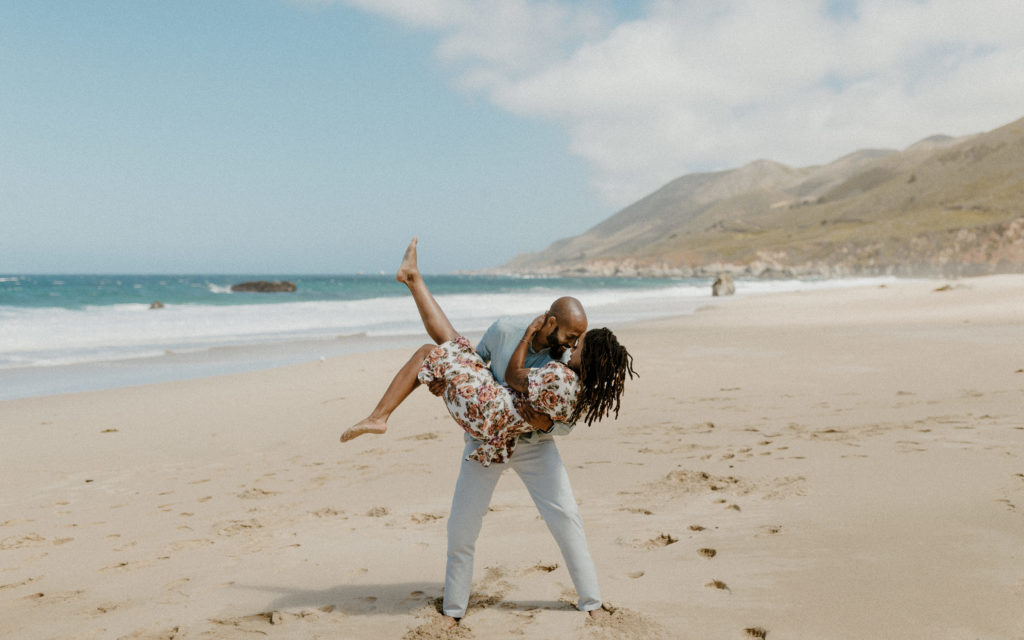 Big Sur engagement photos by Rachel Christopherson Photography /  Big Sur elopement photographer / Big Sur wedding photographer / Garrapata state beach engagement photos / Carmel engagement photos / Monterey engagement photos / best places to take engagement photos in California / beach engagement photos 