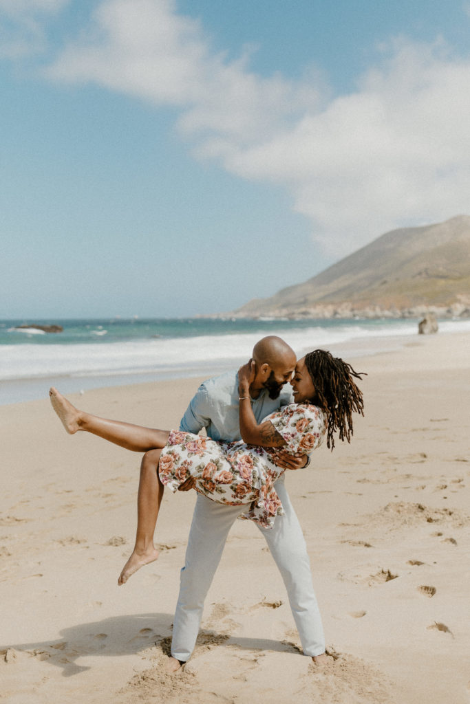 Big Sur engagement photos by Rachel Christopherson Photography /  Big Sur elopement photographer / Big Sur wedding photographer / Garrapata state beach engagement photos / Carmel engagement photos / Monterey engagement photos / best places to take engagement photos in California / beach engagement photos 