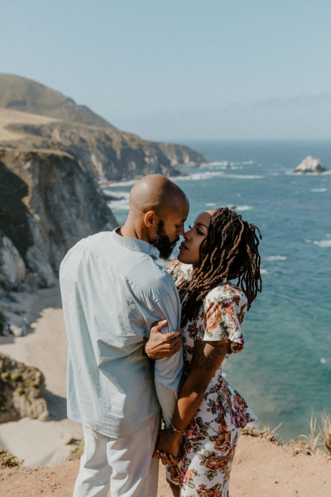 Big Sur engagement photos by Rachel Christopherson Photography /  Big Sur elopement photographer / Big Sur wedding photographer / Bixby Creek Bridge engagement photos / Garrapata state beach engagement photos / Carmel engagement photos / Monterey engagement photos / best places to take engagement photos in California / beach engagement photos 