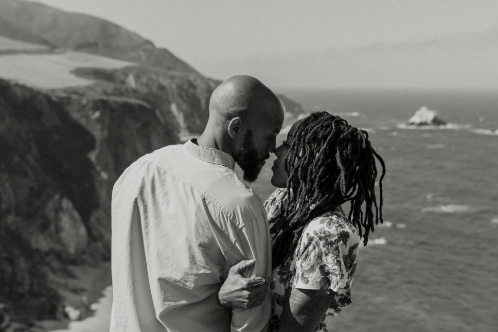 Big Sur engagement photos by Rachel Christopherson Photography /  Big Sur elopement photographer / Big Sur wedding photographer / Bixby Creek Bridge engagement photos / Garrapata state beach engagement photos / Carmel engagement photos / Monterey engagement photos / best places to take engagement photos in California / beach engagement photos 