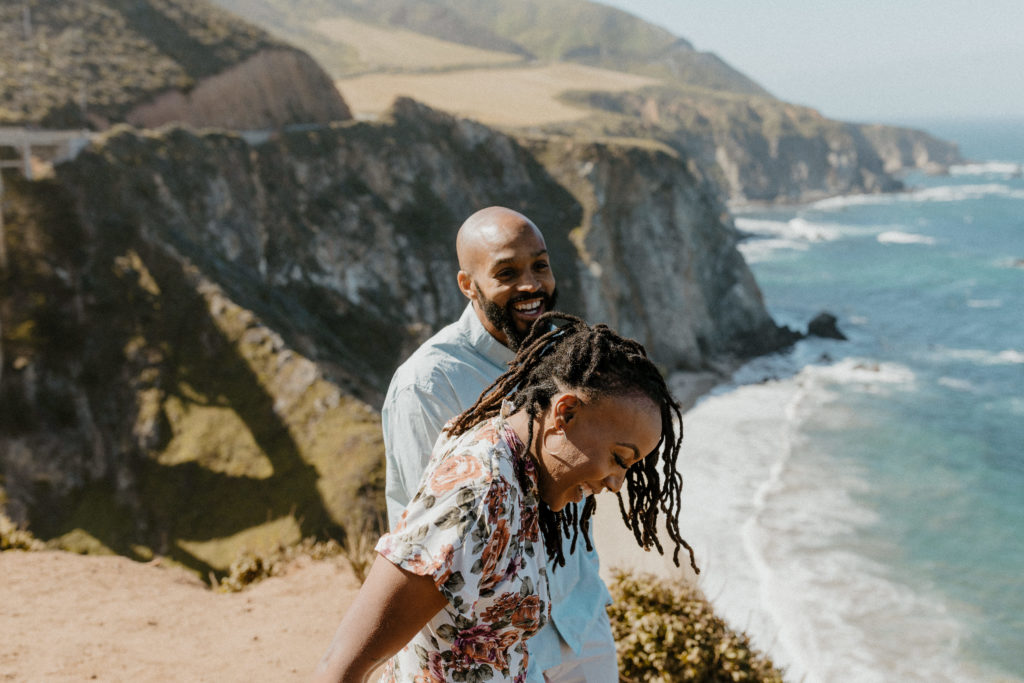 Big Sur engagement photos by Rachel Christopherson Photography /  Big Sur elopement photographer / Big Sur wedding photographer / Bixby Creek Bridge engagement photos / Garrapata state beach engagement photos / Carmel engagement photos / Monterey engagement photos / best places to take engagement photos in California / beach engagement photos 