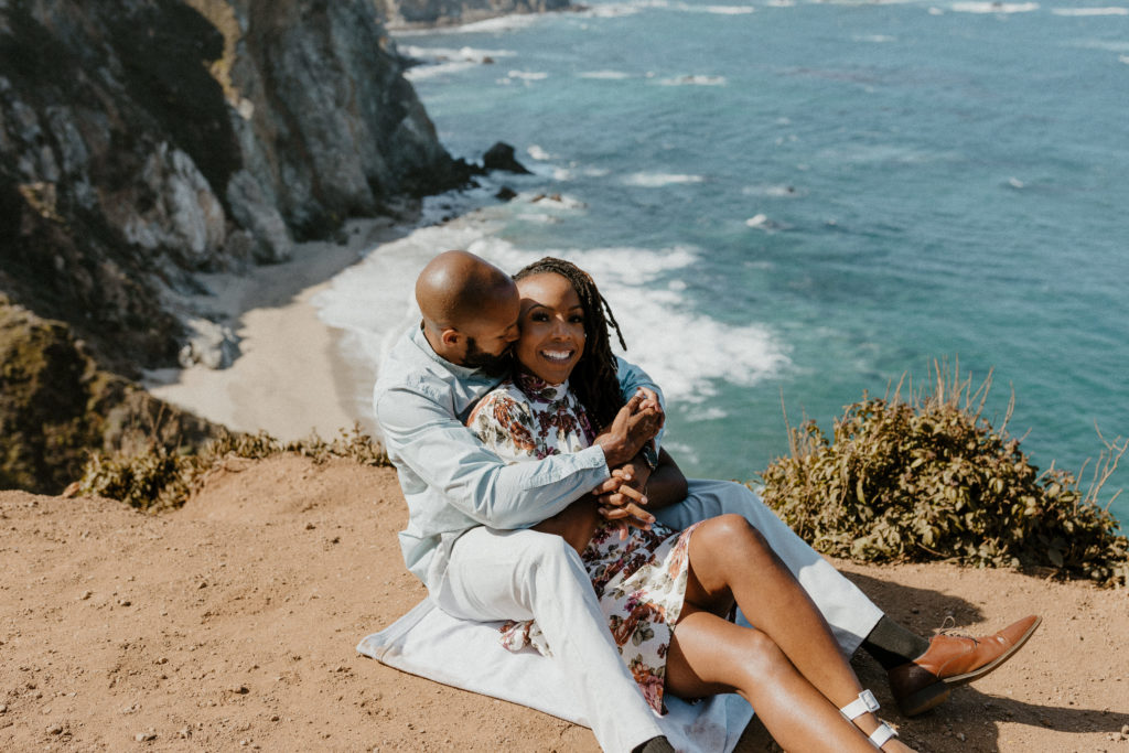 Big Sur engagement photos by Rachel Christopherson Photography /  Big Sur elopement photographer / Big Sur wedding photographer / Bixby Creek Bridge engagement photos / Garrapata state beach engagement photos / Carmel engagement photos / Monterey engagement photos / best places to take engagement photos in California / beach engagement photos 