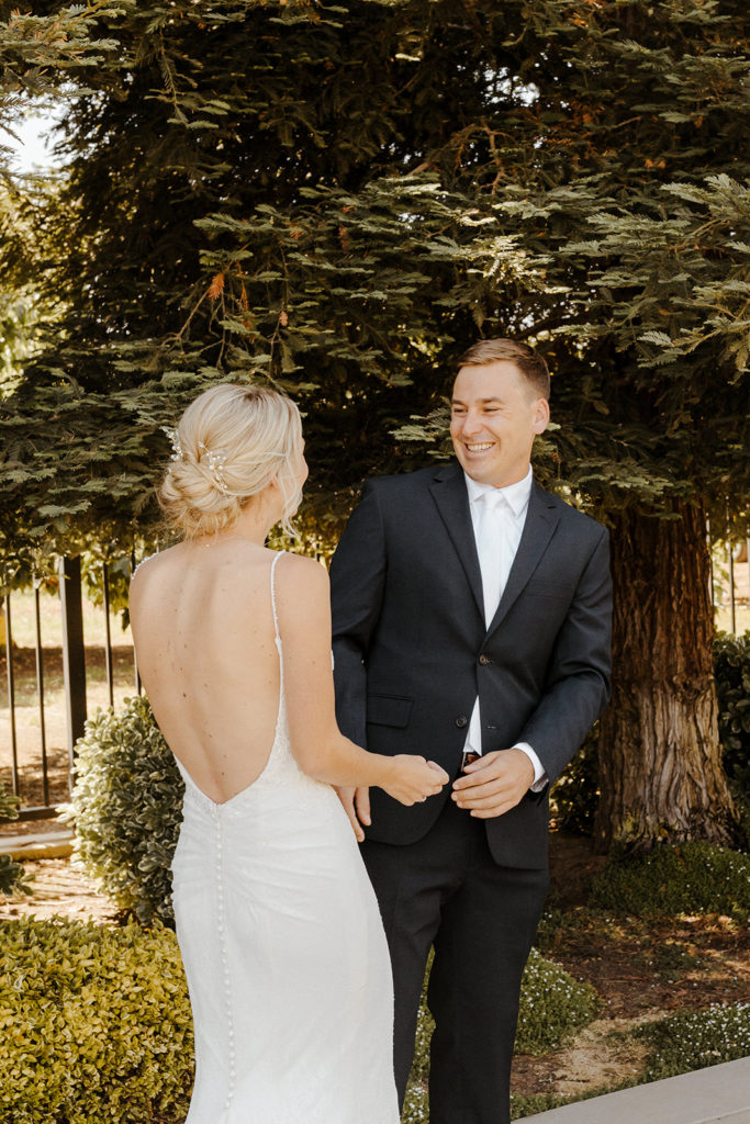 Sacramento wedding / sac wedding / California wedding / Northern California wedding / Sacramento wedding photographer / backyard wedding inspiration / orchard wedding photos / bay area wedding / bay area wedding photographer / california wedding photographer / Rachel Christopherson Photography / wedding first look