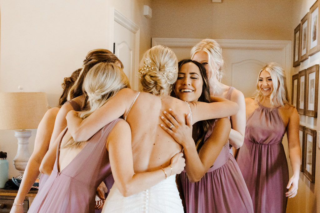 Sacramento wedding / sac wedding / California wedding / Northern California wedding / Sacramento wedding photographer / backyard wedding inspiration / orchard wedding photos / bay area wedding / bay area wedding photographer / california wedding photographer / Rachel Christopherson Photography / Bride getting ready / bridesmaid getting ready