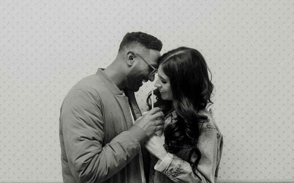 In n out engagement photos, creative engagement photos, Sacramento engagement photos, Sacramento engagement photographer, jean jacket engagement photos, unique engagement photos, Rachel Christopherson Photography
