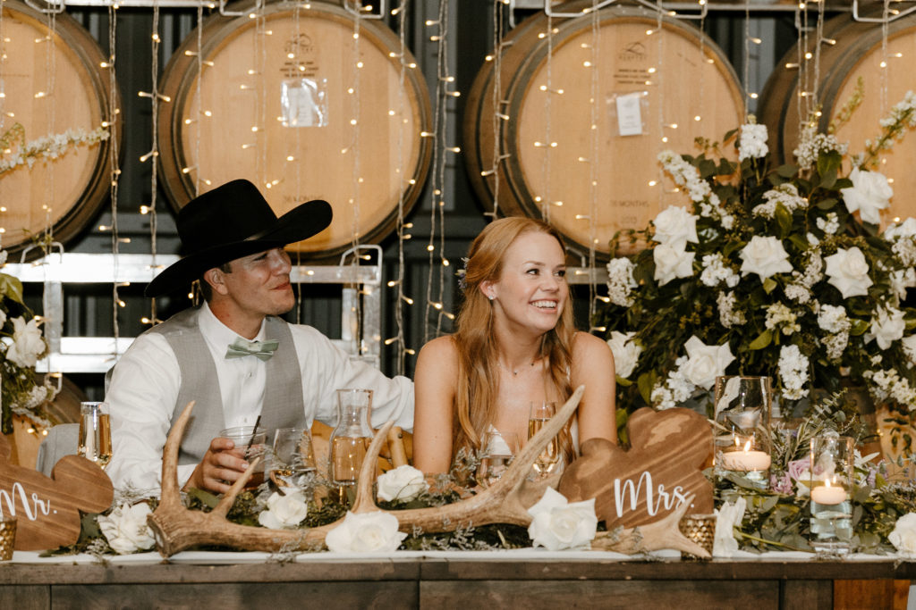 Rachel Christopherson Photography-Northern California-Nor Cal-Hawaii-Sacramento-Lake Tahoe-Monterey-Carmel-Santa Cruz-Big Sur-Yosemite-Mendocino-Wedding Photographer-Wedding Reception-Sweetheart Table-Groom Cowboy Hat-Wedding Advice-Wedding Planning-Wedding Seating