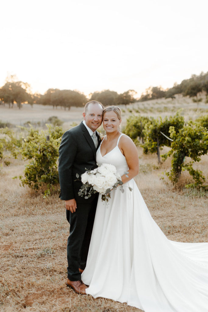 Sacramento wedding, sacramento wedding photographer, river highlands ranch, river highlands ranch wedding, barn wedding sacramento, rustic wedding venue sacramento, best places to get married in sacramento, vineyard wedding sacramento, sacramento winery wedding, northern california barn wedding venues, rachel christopherson photography, blue bridesmaids dresses, bride and groom vineyard photos, wedding sunset photos