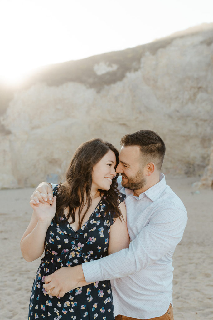 Santa cruz engagement photos, santa cruz wedding photographer, Santa cruz engagement, big sur engagement photos, california coastal engagement, best places for engagement photos in northern california, northern california engagement photos, shark fin cove, shark fin cove engagement photos, what to wear for engagement photos, Rachel Christopherson Wedding Photography
