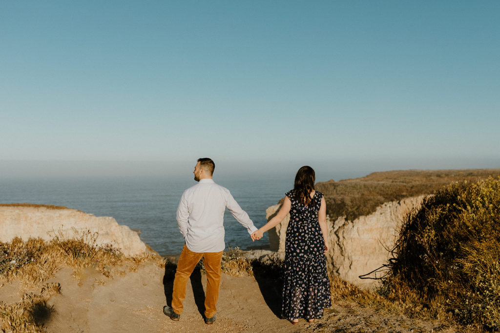 Santa cruz engagement photos, santa cruz wedding photographer, Santa cruz engagement, big sur engagement photos, california coastal engagement, best places for engagement photos in northern california, northern california engagement photos, shark fin cove, shark fin cove engagement photos, what to wear for engagement photos, Rachel Christopherson Wedding Photography