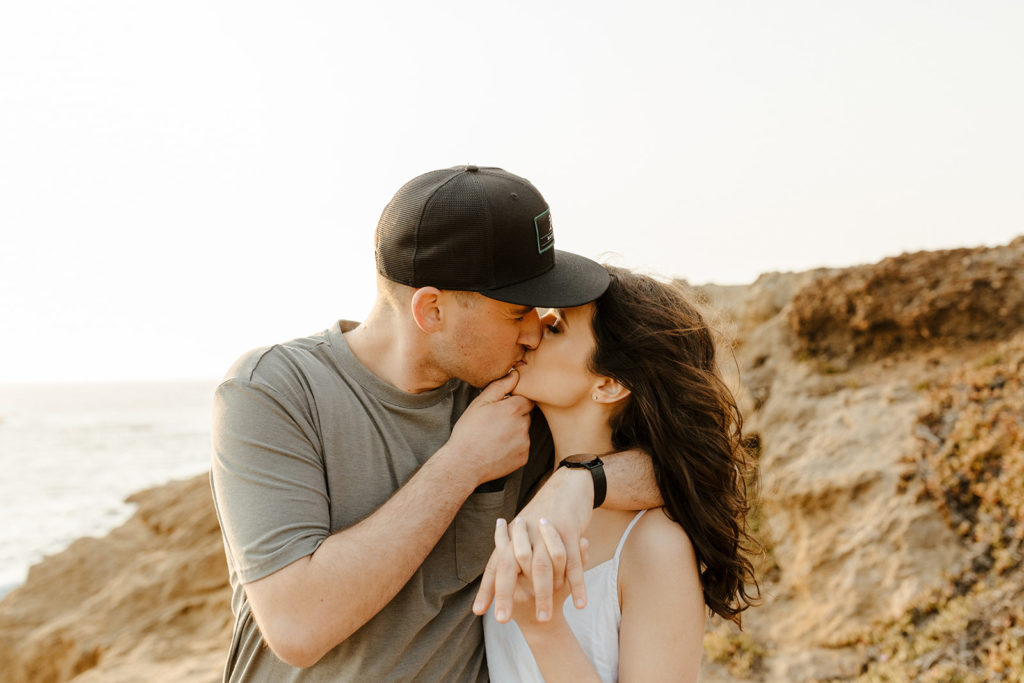 Fort Bragg-Mendocino-Northern CA-Nor Cal-engagement photos-coastal cliffs-ocean engagement photos-what to wear for engagement photos-Cliffside Engagement Photos