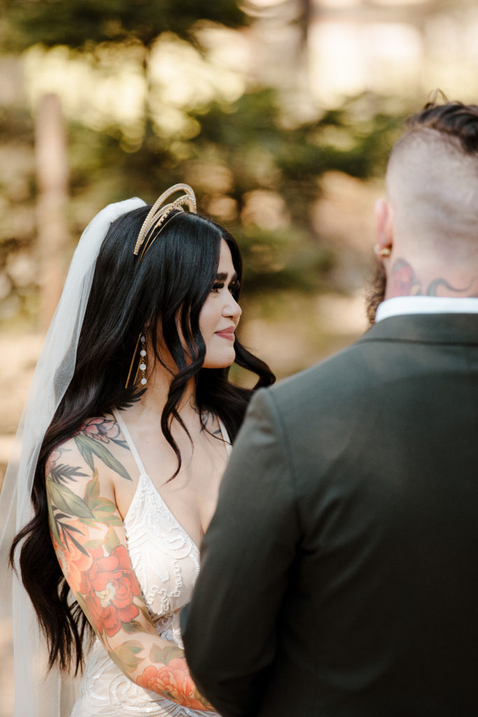 Rachel Christopherson Photography-Backyard Wedding-Unique Wedding Arch-Boho Wedding-Boho Bride-Edgy Wedding-Tattooed Bride-Tattooed Groom-Lake Tahoe Wedding-Northern California Wedding-Nor Cal Wedding-Sacramento-Lake Tahoe-Monterey-Carmel-Santa Cruz-Big Sur-Yosemite-Mendocino-Wedding and Elopement Photographer-Wedding Vows