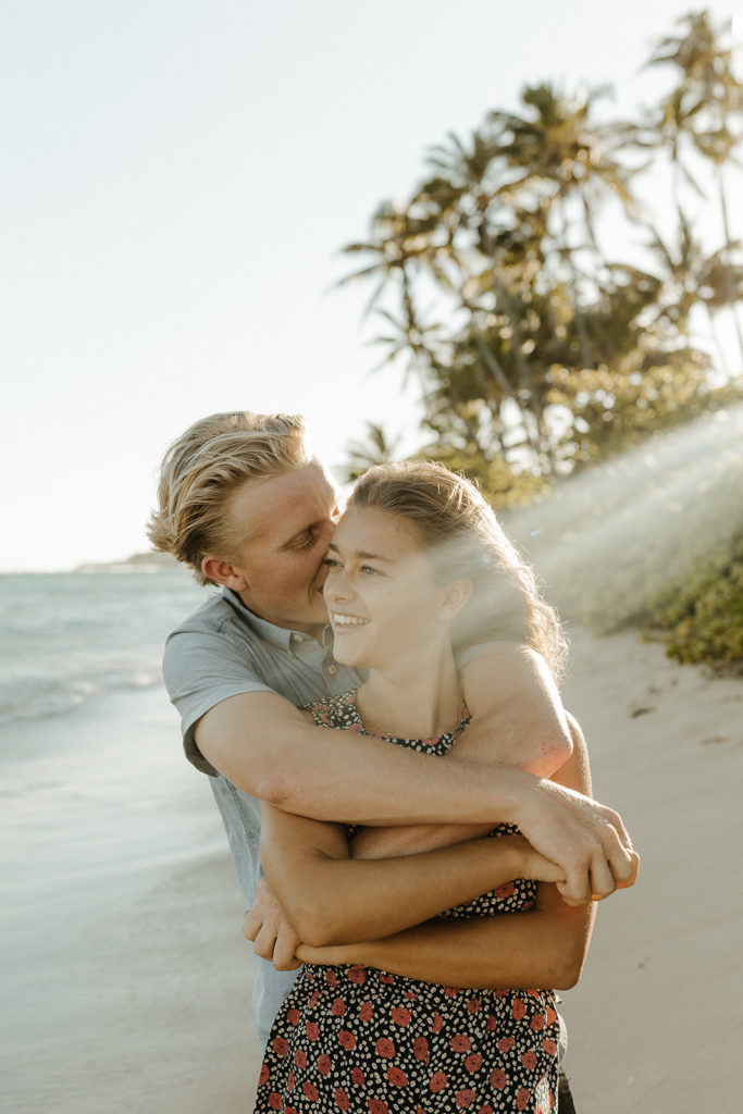 Rachel Christopherson Photography-Oahu Engagement Photos--Hawaii  Photographer-Engagement Photography-Beach Engagement Photos-Sacramento-Lake Tahoe-Monterey-Carmel-Santa Cruz -Big Sur-Yosemite-Mendocino-California-Northern California-Hawaii-Sun Flare
