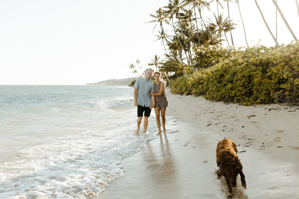 Rachel Christopherson Photography-Oahu Engagement Photos--Hawaii  Photographer-Engagement Photography-Beach Engagement Photos-Sacramento-Lake Tahoe-Monterey-Carmel-Santa Cruz -Big Sur-Yosemite-Mendocino-California-Northern California-Hawaii-Dog Friendly Beach