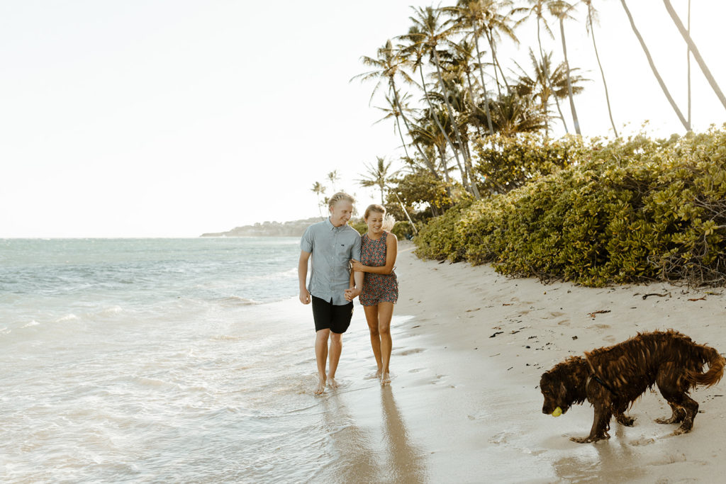 Rachel Christopherson Photography-Oahu Engagement Photos--Hawaii  Photographer-Engagement Photography-Beach Engagement Photos-Sacramento-Lake Tahoe-Monterey-Carmel-Santa Cruz -Big Sur-Yosemite-Mendocino-California-Northern California-Hawaii-Dog Friendly Beach