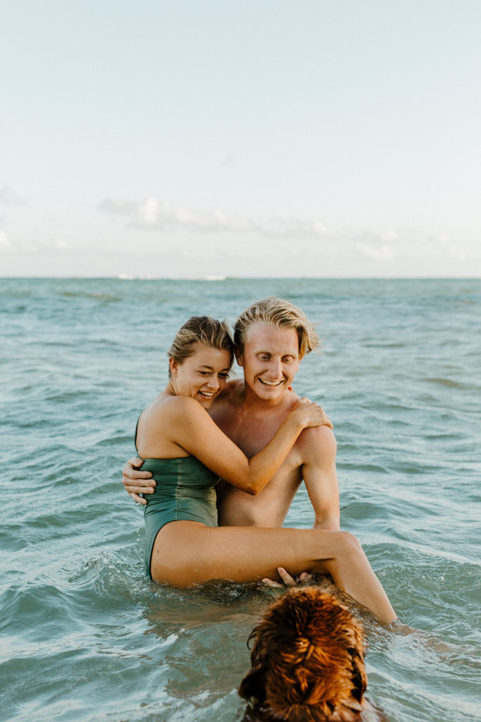 Rachel Christopherson Photography-Oahu Engagement Photos--Hawaii  Photographer-Engagement Photography-Beach Engagement Photos-Sacramento-Lake Tahoe-Monterey-Carmel-Santa Cruz -Big Sur-Yosemite-Mendocino-California-Northern California-Hawaii-Dog Friendly Beach