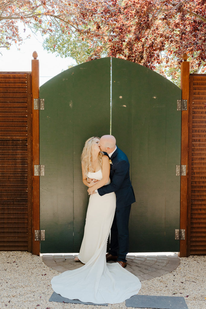 Rachel Christopherson Photography-Sacramento Garden Wedding-Rustic Wedding-Summer Wedding-Northern California-Nor Cal-Bride and Groom-Navy Suit